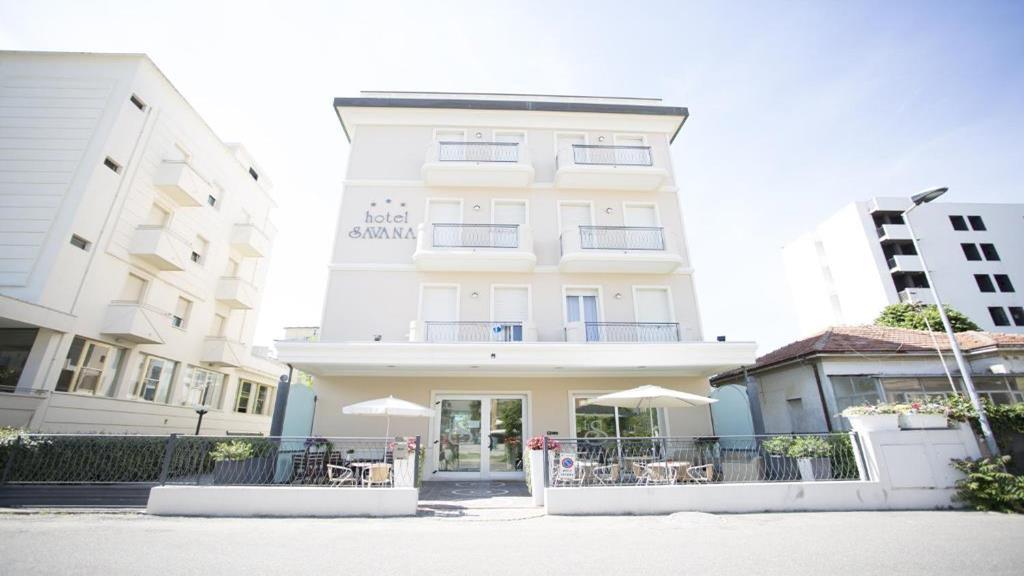 Hotel Savana Rimini Bagian luar foto