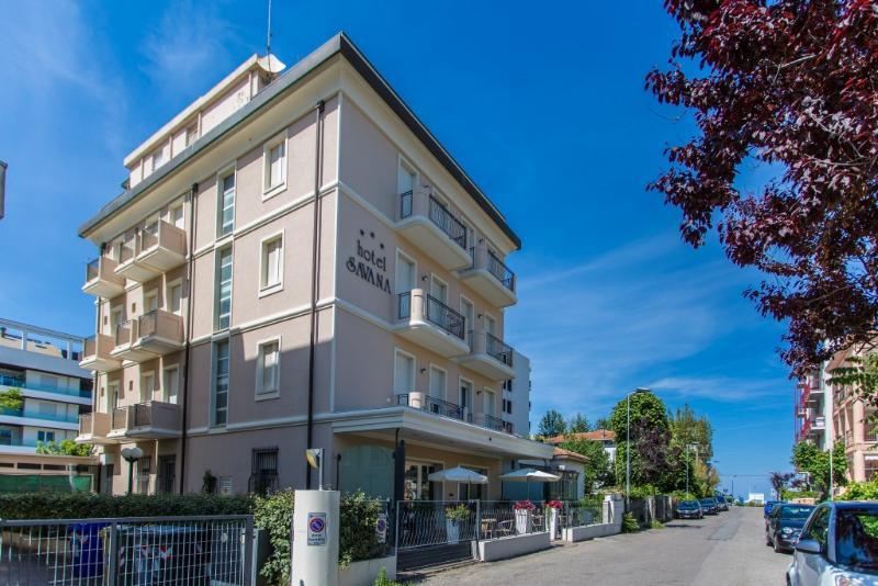 Hotel Savana Rimini Bagian luar foto